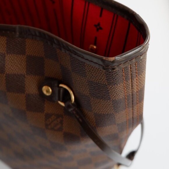 Authentic Preowned Louis Vuitton Damier Ebene Neverfull MM - Picture 5 of 16